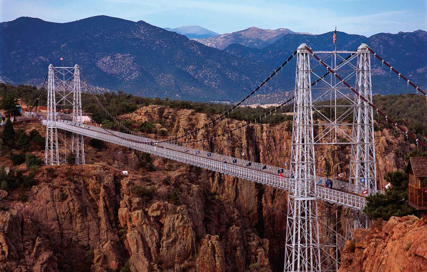 Royal Gorge landscape near Observer Ranch