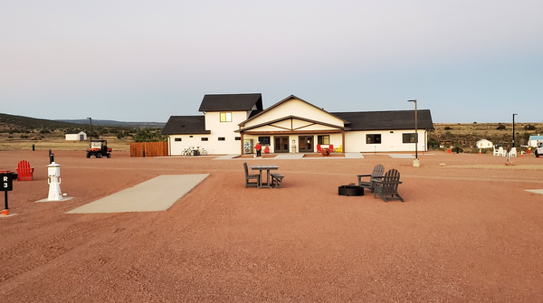Observer Ranch Learning Center building, home of the Little Spark Library