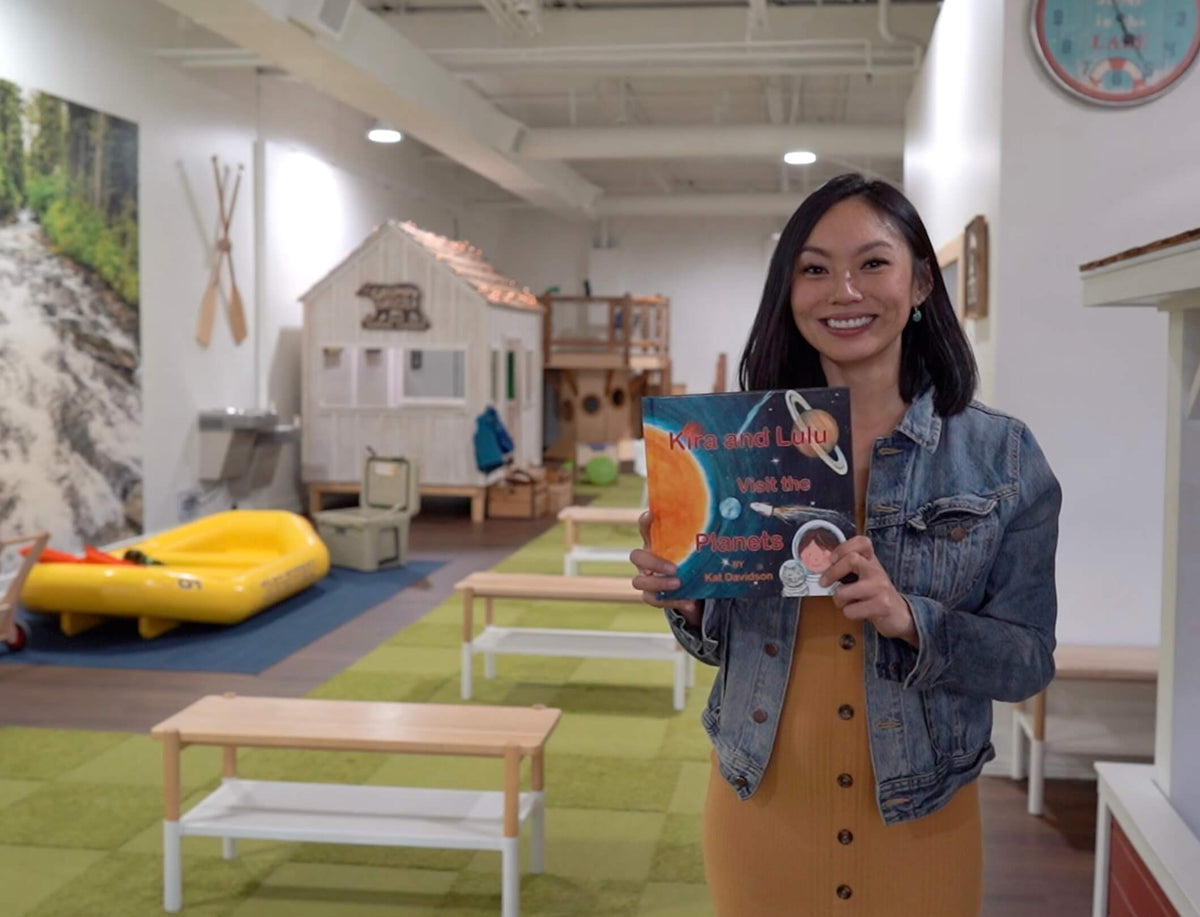 Kira and Lulu book in the Little Spark children's play and reading area