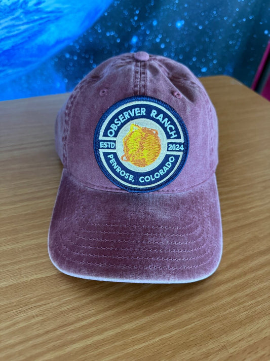 Observer Ranch patch hat
