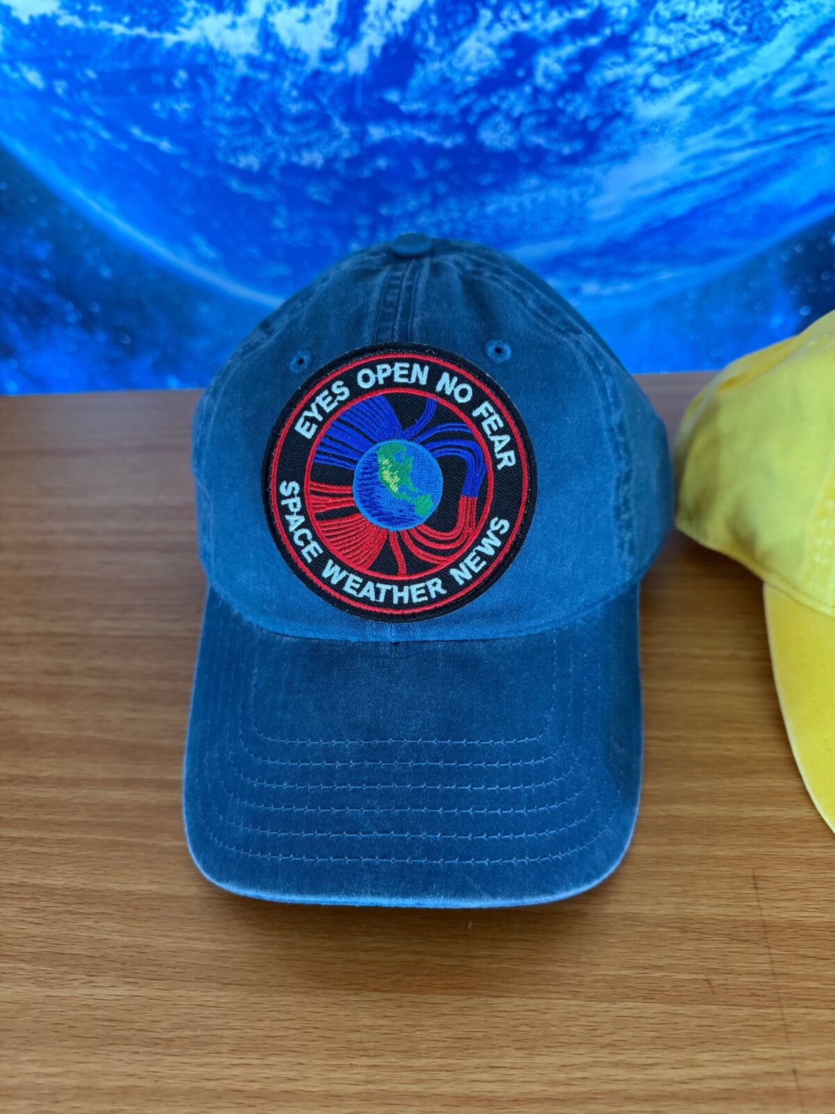 Space Weather News patch hat