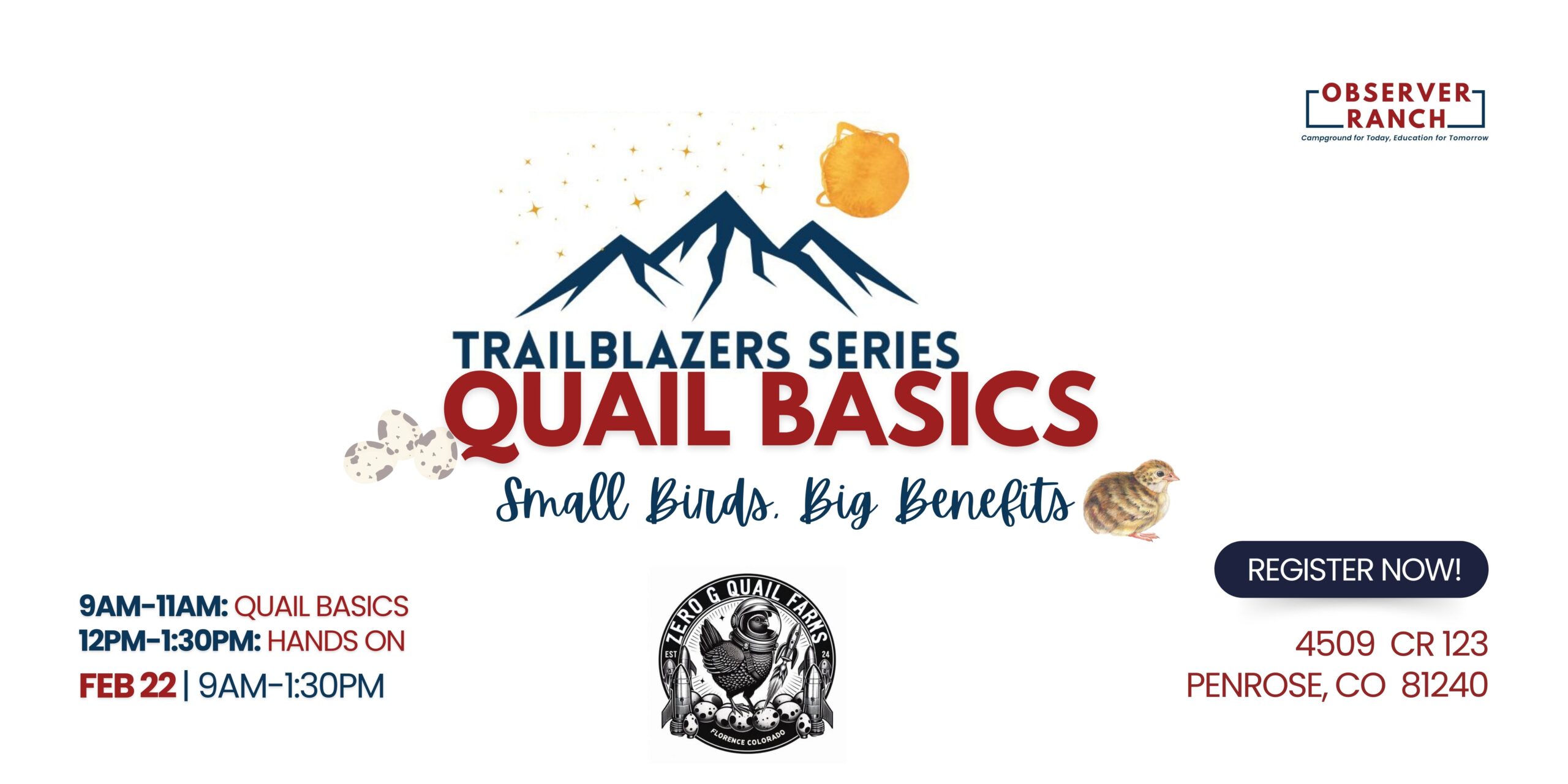 Trailblazers Series: Quail Basics